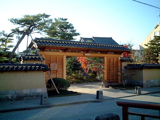 旧加賀藩士高田家跡 の写真(84) 2001年11月24日