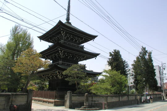 飛騨国分寺・三重の塔 の写真(87) 2005年05月05日