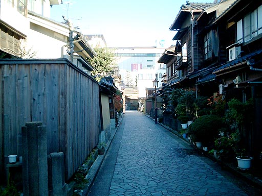 長町武家屋敷跡・土塀の道(１) の写真(83) 2001年11月24日