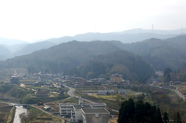 金沢創作の森からの展望（湯涌温泉） の写真(12) 2013年04月17日