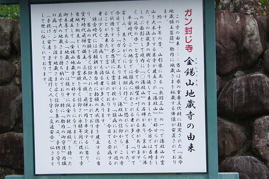 がん封じ寺 金錫山 地蔵寺 の写真(87) 2008年05月05日