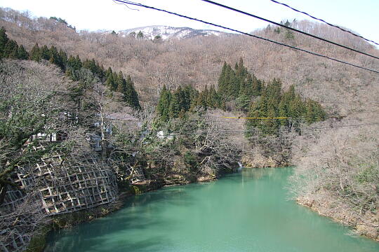 〔飛越峡合掌ライン〕小白川橋 の写真(86) 2009年03月21日