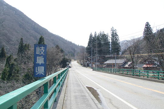 〔飛越峡合掌ライン〕小白川橋 の写真(83) 2009年03月21日