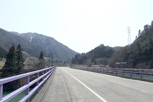 〔飛越峡合掌ライン〕楮橋(こうず橋) の写真(82) 2009年03月21日
