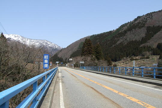 〔飛越峡合掌ライン〕宮川原橋 の写真(86) 2009年03月21日