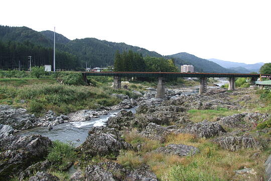 あじめ峡（ＪＲ鉄橋付近） の写真(81) 2008年10月12日