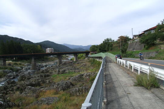 あじめ峡（ＪＲ鉄橋付近） の写真(82) 2008年10月12日