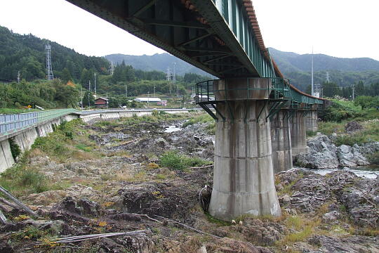 あじめ峡（ＪＲ鉄橋付近） の写真(86) 2008年10月12日