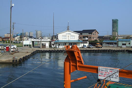 富山県営渡船 越の潟発着所 の写真(82) 2006年10月14日