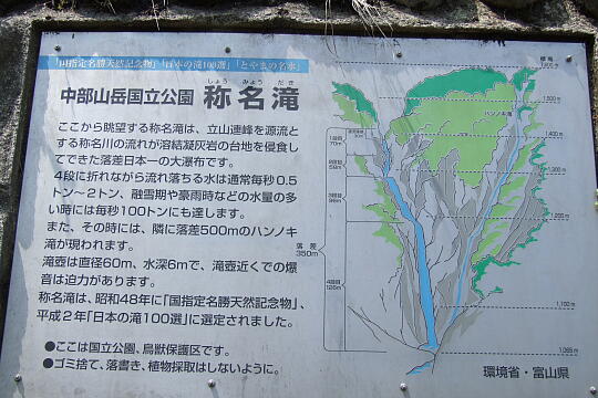 称名滝・ハンノキ滝（滝見台） の写真(87) 2008年06月07日