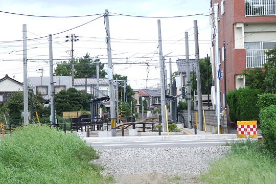 旧線跡（奥田中学校前付近） の写真(84) 2007年09月17日